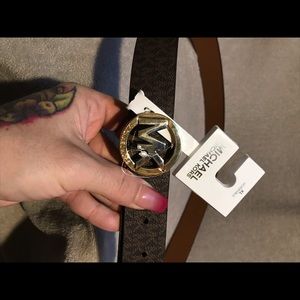 Michael Kors reversible belt,brand new w/tags
